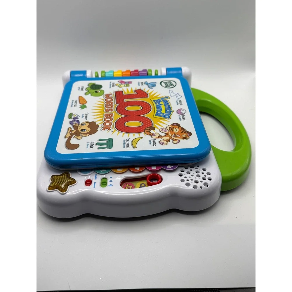 LeapFrog Learning‎ Friends 100 Words Book Bilingual English Spanish Interactive